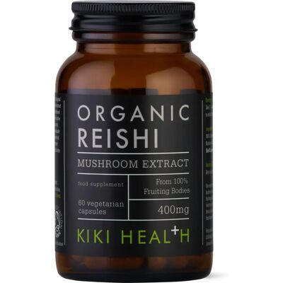 KIKI Health Organiczny ekstrakt z grzyba Reishi - 60 Vegicaps KIKI Health Organiczny ekstrakt z grzyba Reishi - 60 Vegicaps