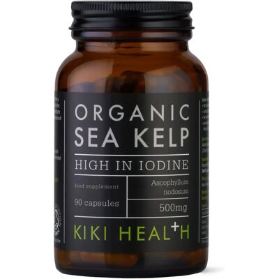 Kiki Health Organic Sea Kelp 500mg - 90 Capsules - Dietary Supplement Kiki Health Organic Sea Kelp 500mg - 90 Capsules - Dietary Supplement