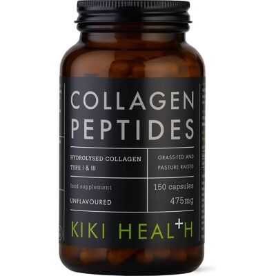 KIKI Health Collagen Bovine Peptides - 150 Vegicaps - Collagen Peptides for Skin & Joints KIKI Health Collagen Bovine Peptides - 150 Vegicaps - Collagen Peptides for Skin & Joints