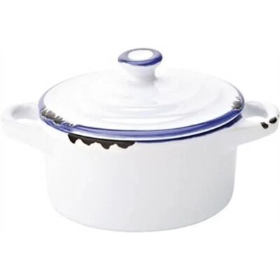 Utopia - Avebury Blue Mini - 105mm - Blue - Casserole Dish Utopia - Avebury Blue Mini - 105mm - Blue - Casserole Dish