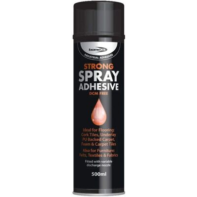 Bond It - High Strength - 500ml - Adhesive Spray Bond It - High Strength - 500ml - Adhesive Spray