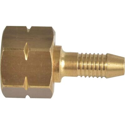 Sievert B1022 3/8in Nut & 6mm Tail - Nut & Tail Connector Sievert B1022 3/8in Nut & 6mm Tail - Nut & Tail Connector