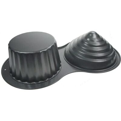 Eddingtons Giant Cupcake Pan - Grey - Cake Baking Equipment Eddingtons Giant Cupcake Pan - Grey - Cake Baking Equipment