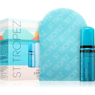 St. Tropez Self Tanning Mousse Set & Applicator Glove - Self-Tanning Mousse Set St. Tropez Self Tanning Mousse Set & Applicator Glove - Self-Tanning Mousse Set