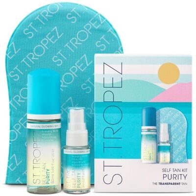 St Tropez Self Tan Purity Kit - Travel Size, Bronzing Water Mousse St Tropez Self Tan Purity Kit - Travel Size, Bronzing Water Mousse