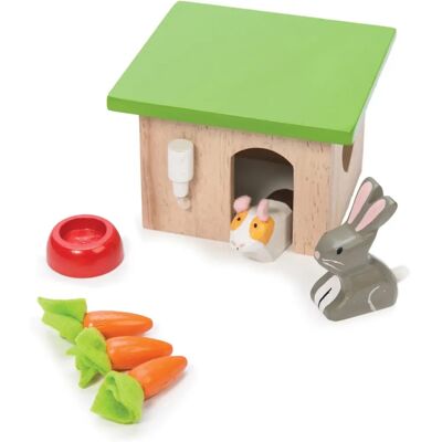 Le Toy Van - Bunny & Guinea Set - set de maison de poupée Le Toy Van - Bunny & Guinea Set - set de maison de poupée