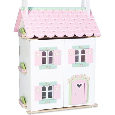 Domek dla lalek Sweetheart Cottage od Le Toy Van - Drewniany domek dla dzieci Domek dla lalek Sweetheart Cottage od Le Toy Van - Drewniany domek dla dzieci