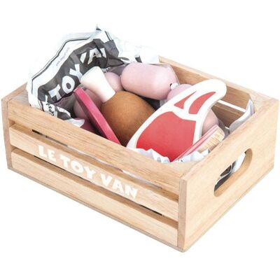 Le Toy Van - Wooden Playset with Vegetables & Meat Le Toy Van - Wooden Playset with Vegetables & Meat