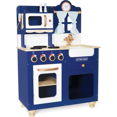 Le Toy Van Oxford Toy Kitchen - Blue - Role Play - Toy Type Le Toy Van Oxford Toy Kitchen - Blue - Role Play - Toy Type