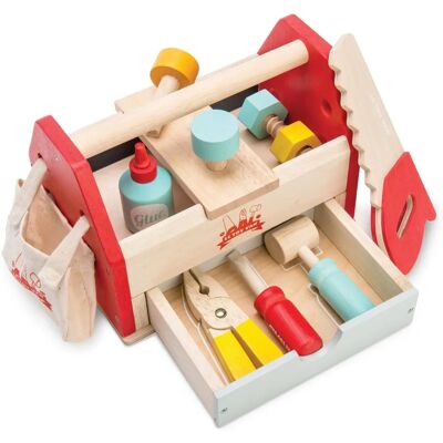 Le Toy Van Wooden Tool Box - Imaginative Play - Tool Box Set Le Toy Van Wooden Tool Box - Imaginative Play - Tool Box Set