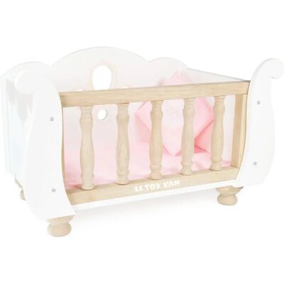Le Toy Van White Puppet Bed - Doll Playset Le Toy Van White Puppet Bed - Doll Playset