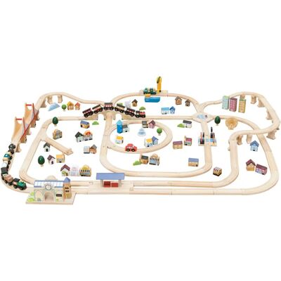 Le Toy Van TV700 Voiture de Jeu - Circuit en Bois - Publicité Le Toy Van TV700 Voiture de Jeu - Circuit en Bois - Publicité