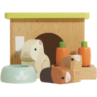 Le Toy Van Bunny & Guinea Püppchen Haustier Set - Puppenhaus Tier Set Le Toy Van Bunny & Guinea Püppchen Haustier Set - Puppenhaus Tier Set