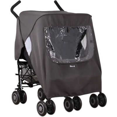 Koo-di Keep Us Dry Stroller Rain Cover - Grey Koo-di Keep Us Dry Stroller Rain Cover - Grey