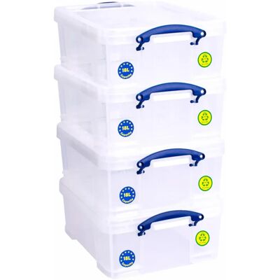 Really Useful 18L Plastic Opbergdoos met deksel - Opbergen Really Useful 18L Plastic Opbergdoos met deksel - Opbergen