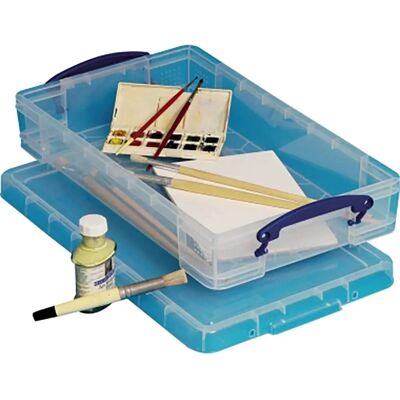 Really Useful Box - 46,5x27x8,5cm - Transparante opbergdoos Really Useful Box - 46,5x27x8,5cm - Transparante opbergdoos