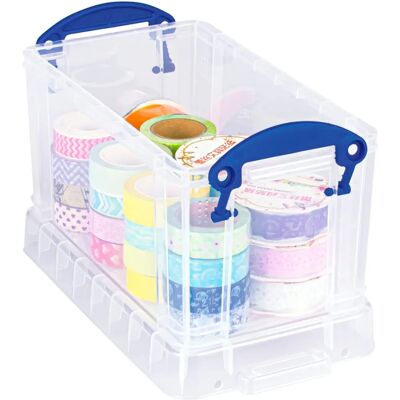 Really Useful Group Ltd. Really Useful Storage Box - 2.1 L, Transparent - Publicité Really Useful Group Ltd. Really Useful Storage Box - 2.1 L, Transparent - Publicité