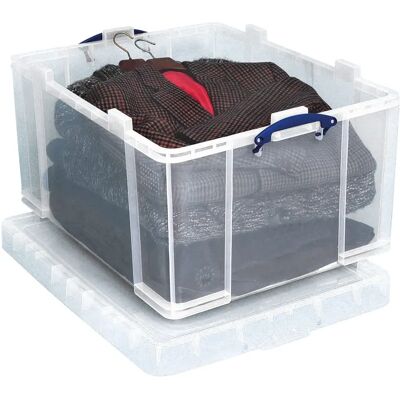 Really Useful Klarsicht Kunststoff Aufbewahrungsbox 145L - Aufbewahrungsbox Really Useful Klarsicht Kunststoff Aufbewahrungsbox 145L - Aufbewahrungsbox