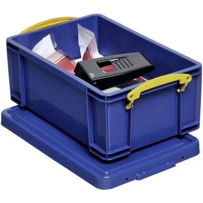 Really Useful Box Boîte de Rangement - 9L, Bleu, 39,5x25,5x15,5cm - Boîte de Rangement - Publicité Really Useful Box Boîte de Rangement - 9L, Bleu, 39,5x25,5x15,5cm - Boîte de Rangement - Publicité