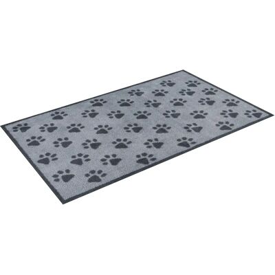 Turtle Mats - Paws Grey - 75x120 cm - Cotton - Rug Turtle Mats - Paws Grey - 75x120 cm - Cotton - Rug