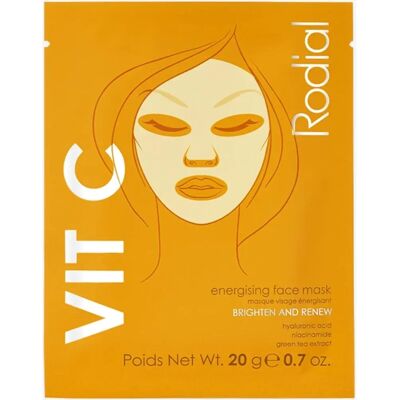 Rodial Vit C Cellulose Masker - Verjongend & Verhelderend - 20ml Rodial Vit C Cellulose Masker - Verjongend & Verhelderend - 20ml