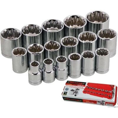 Neilsen - CT0872 - 17pc - 3/8in drive - Socket Set Neilsen - CT0872 - 17pc - 3/8in drive - Socket Set