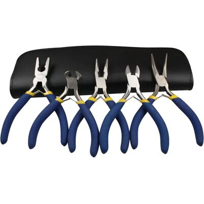 Modelcraft Mini Plier Set of 5 - Mini Pliers Set Modelcraft Mini Plier Set of 5 - Mini Pliers Set