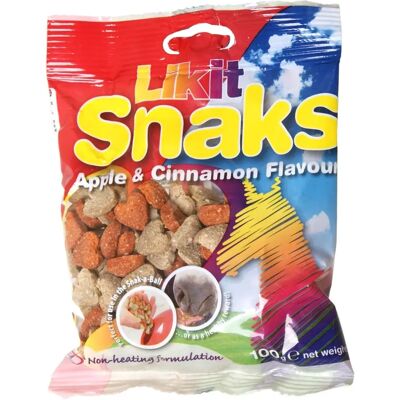Friandises pour chevaux - Pomme et cannelle - 100g - Publicité Friandises pour chevaux - Pomme et cannelle - 100g - Publicité