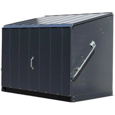 Trimetals Anthrazit Gartenhaus - 1,37m x 0,88m Trimetals Anthrazit Gartenhaus - 1,37m x 0,88m