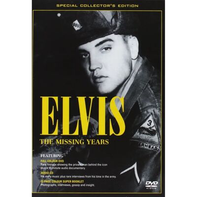 Elvis Presley The Missing Years DVD - DVD - 2001 - Région 2 - Publicité Elvis Presley The Missing Years DVD - DVD - 2001 - Région 2 - Publicité