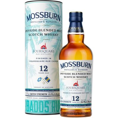 Mossburn Foursquare 12 Jahre Rumfässer Whisky - Limitierte Edition Mossburn Foursquare 12 Jahre Rumfässer Whisky - Limitierte Edition