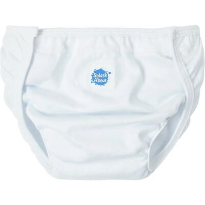 Splash About Nappy Wrap - Hvit - 3-12 måneder - Bleiesystem Splash About Nappy Wrap - Hvit - 3-12 måneder - Bleiesystem