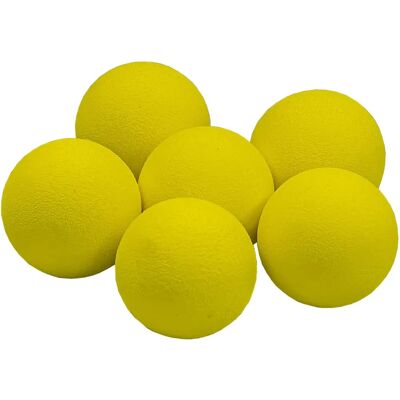 Longridge Gule Skumgolfballer - 6 stk Longridge Gule Skumgolfballer - 6 stk