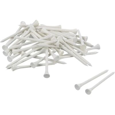 Tés de golf en bois Longridge 53 mm - 1000 pcs Tés de golf en bois Longridge 53 mm - 1000 pcs