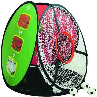 Longridge 4-in-1 Golf Chipping Net - Portable Practice Aid Longridge 4-in-1 Golf Chipping Net - Portable Practice Aid