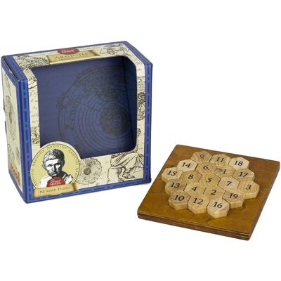 Aristoteles Nummer Puzzle - Houten Breinbreker voor Kinderen 8+ - Great Minds Aristoteles Nummer Puzzle - Houten Breinbreker voor Kinderen 8+ - Great Minds