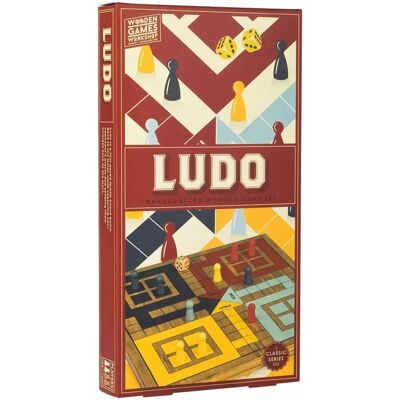 Ξύλινο παιχνίδι Ludo από Professor Puzzle - Διασκέδαση για όλη την οικογένεια Ξύλινο παιχνίδι Ludo από Professor Puzzle - Διασκέδαση για όλη την οικογένεια