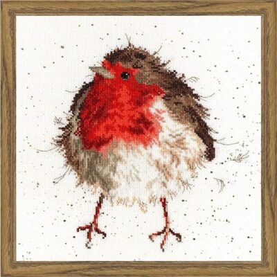 Kit de broderie au point de croix Wrendale Designs - 26cm x 26cm - Décoration murale Kit de broderie au point de croix Wrendale Designs - 26cm x 26cm - Décoration murale