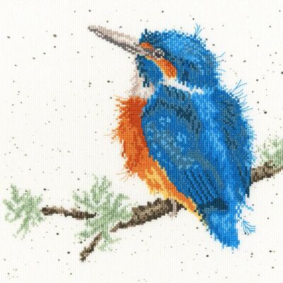 Kit de broderie au point de croix Wrendale Designs Roi de la Rivière - Multicolore Kit de broderie au point de croix Wrendale Designs Roi de la Rivière - Multicolore
