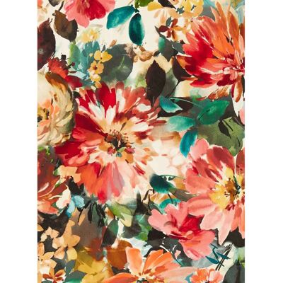 Clarke & Clarke Tahiti Wallpaper - Jungle Floral Design Clarke & Clarke Tahiti Wallpaper - Jungle Floral Design