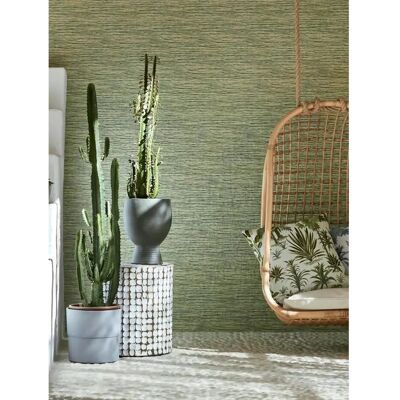 Clarke & Clarke Xan Tapete - Palm - Wallpaper Clarke & Clarke Xan Tapete - Palm - Wallpaper
