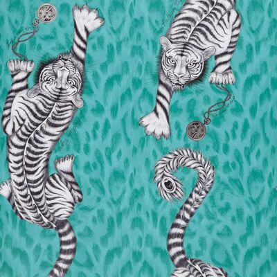 Clarke & Clarke Emma J Shipley Animalia Tigris Wallpaper - Wallpaper Clarke & Clarke Emma J Shipley Animalia Tigris Wallpaper - Wallpaper