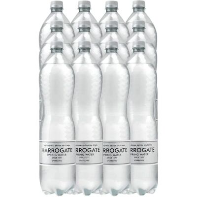 Harrogate Sparkling Water - 1.5L - Pack 12 - P150122C Harrogate Sparkling Water - 1.5L - Pack 12 - P150122C