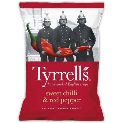 Chips di Peperoncino Dolce e Peperone Rosso Tyrrell's - Chips Chips di Peperoncino Dolce e Peperone Rosso Tyrrell's - Chips