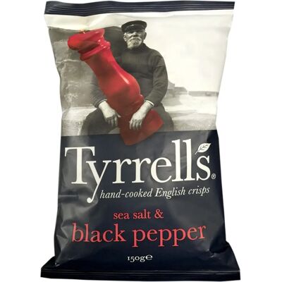 Tyrrell's Sale marino e pepe nero - Snack Tyrrell's Sale marino e pepe nero - Snack