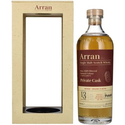 Arran 13 Jahre Alt POTSTILL PRIVATE CASK - Single Malt Scotch Whisky Arran 13 Jahre Alt POTSTILL PRIVATE CASK - Single Malt Scotch Whisky