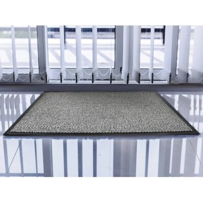 Tapis de contrôle de poussière Doortex Noir/Blanc - Tapis de porte - Publicité Tapis de contrôle de poussière Doortex Noir/Blanc - Tapis de porte - Publicité