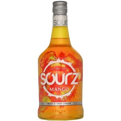 Sourz Liqueur Mangue - 15% vol. - 0,7L - Saveur Tropicale - Publicité Sourz Liqueur Mangue - 15% vol. - 0,7L - Saveur Tropicale - Publicité