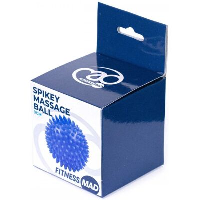 Fitness Mad 9cm Blauwe Stekel Massagebal - Massagehulpmiddel Fitness Mad 9cm Blauwe Stekel Massagebal - Massagehulpmiddel