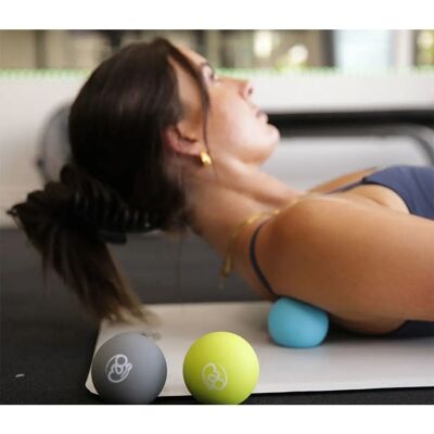 Fitness Mad Trigger Point Massage Balls - Set of 3 Size: One Size, Colour: Blue Fitness Mad Trigger Point Massage Balls - Set of 3 Size: One Size, Colour: Blue